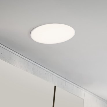 Nova Luce Perfect Profile Trimless - inbouwspot op afstandsbediening (incl.) - Ø 440 mm, 420 mm inbouwmaat - 24W dimbare LED incl. - 2700K-6000K - wit