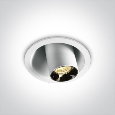 ONE Light Mirror Recessed Cylinders - inbouwspot - Ø 59 mm, Ø 52 mm inbouwmaat - 6W LED incl. - wit