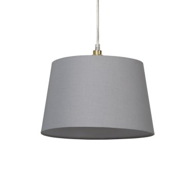 Searchlight Clyde Tapered Shade - lampenkap - Ø 30 x 19 cm - grey