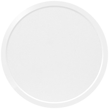 ETH Ruby - plafondlamp - Ø 30 x 2,4 cm - 3 stappen dimbaar - 24W LED incl. -  IP44 - wit