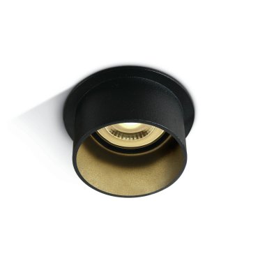 ONE Light Recessed Cylinders - inbouwspot - Ø 68 mm, Ø 62 mm inbouwmaat - zwart