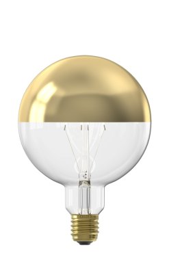 Calex LED volglas filament globelamp - Ø 12,5 x 17,6 cm - E27 - 4W dimbaar - 1800K - goud