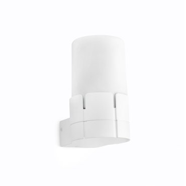 Faro Tram - wandverlichting - 9,8 x 14 x 19 cm - IP44 - mat wit