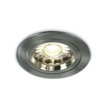ONE Light - inbouwspot - Ø 79 mm, Ø 70 mm inbouwmaat - geborsteld chroom