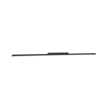 Nova Luce Pec 24V - armatuur voor magnetisch profielsysteem - 100 x 3 cm - 26W LED incl. - zandzwart