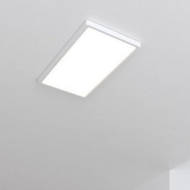 Nordlux Harlow - plafondverlichting - 59,5 x 24,5 x 2,3 cm - 3 stappen Moodmaker SceneSelect functie - 22W LED incl. - IP54 - wit