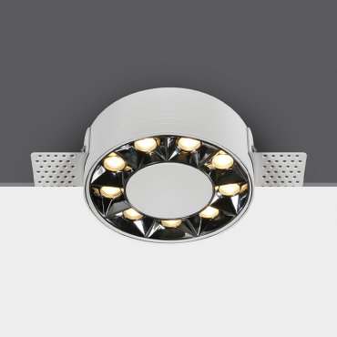 ONE Light Trimless Mirror Range - inbouwspot - Ø 100 mm, Ø 100 mm inbouwmaat - 12W LED incl. - wit