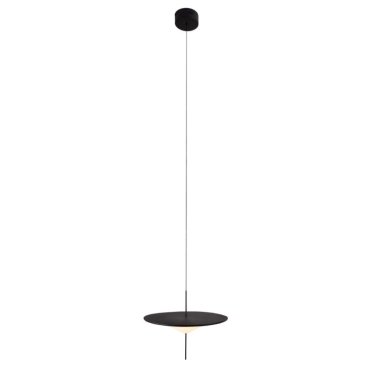 Maxlight Cone - hanglamp - Ø 39 x 160 cm - 37W LED incl. - zwart