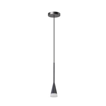ETH Defender - hanglamp - Ø 7 x 200 cm - zwart