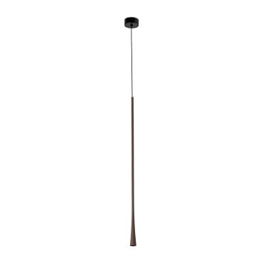 Faro Diana 800 - hanglamp - Ø 3,2 x 80 cm - 6W LED incl. - donkerbruin