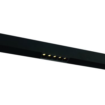 ONE Light magnetisch railsysteem MAXI - linear - railspot - 13,8 x 3,7 x 4,7 cm - 12W LED incl. - zwart