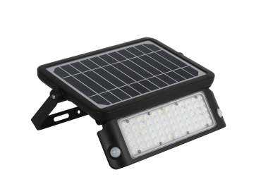 Century Italia Dverso - verstraler op zonne-energie met sensor - 31 x 3,5 x 21,5 cm - 10W LED incl. - IP65 - zwart