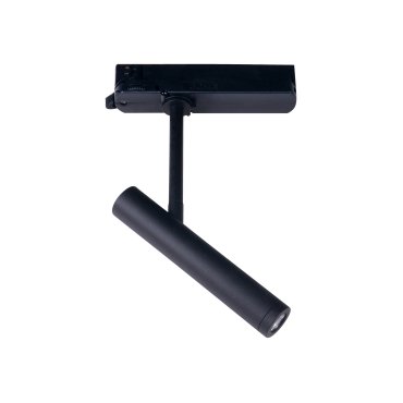 SHOWROOMMODEL - Maxlight Pistol – railspot - 3-fase railsysteem - 16,8 x 3 x 25 cm - 12W LED incl. - zwart
