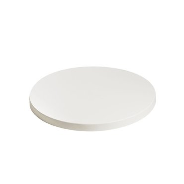 ETH - ongeboorde plafondplaat - Ø 50 cm - mat wit