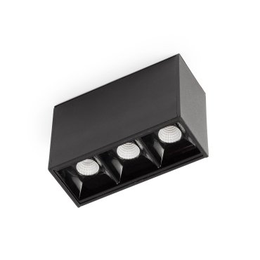 Faro Neso Point-3 - armatuur voor magnetische rail - 8,4 x 3,4 x 5,6 cm - 4W LED warm wit (2700K) incl. - 12° lichtbundel - zwart