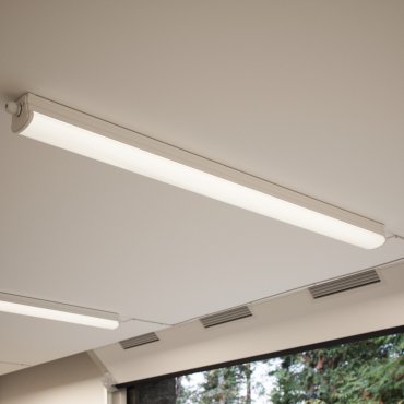 Nordlux Oakland 120 Double Batten - 123,2 cm - 44W LED incl. - IP65 - wit