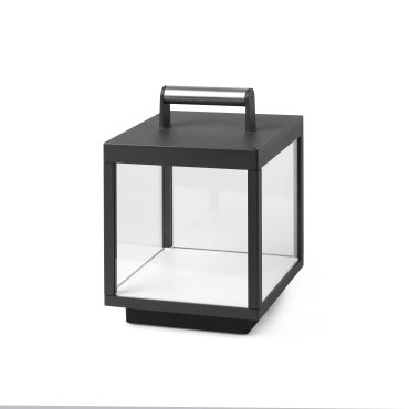 Faro Task - draagbare lampen - 18 x 18 x 26,8 cm - 5W LED incl. - IP54 - donkergrijs