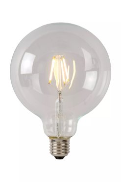 Lucide LED class A filament lamp - Ø 9,5 x 13,8 cm - E27 - 7W niet dimbaar - 2700K - transparant