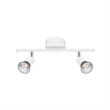 Nova Luce Base - opbouwspot 2L - 31 x 8 x 10,9 cm - mat wit