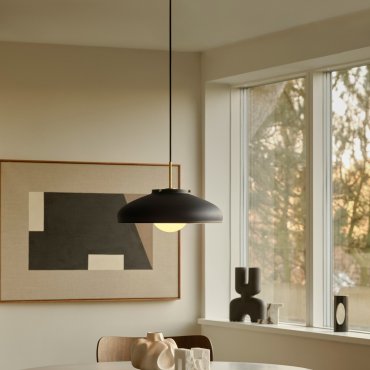 Design For The People Latif - hanglamp - Ø 40 x 326,4 cm - zwart
