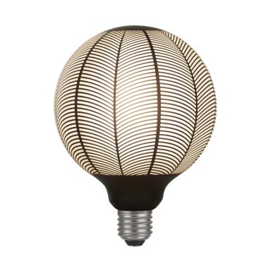 Searchlight Magician LED filament lamp - Ø 13 x 17 cm - E27 - 4W dimbaar - 1800K - zwart