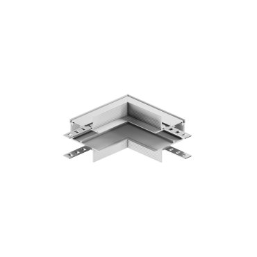 VK Lighting Eiva - magnetisch railsysteem - vertikaal inbouwhoekprofiel voor 12 mm gipsplaat - 10 x 10 x 2,63 cm - DALI dimbaar - wit