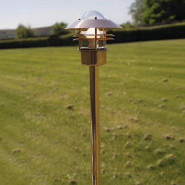 Nordlux Blokhus - tuinpaal - Ø 22 x 92 cm - IP54 - koper