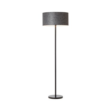 Brilliant Galance - staanlamp - 164,5 cm - zwart