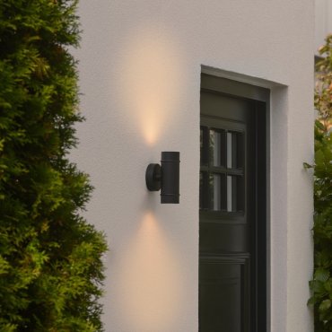 Nordlux Artilus - buiten wandverlichting - 9 x 16,7 cm - IP54 - zwart