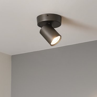 Projectlight Phoebe - opbouwspot - Ø 10 x 10 cm - brons