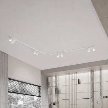Nova Luce Oso - opbouwspot - 150 x 150 x 10,5 cm - wit
