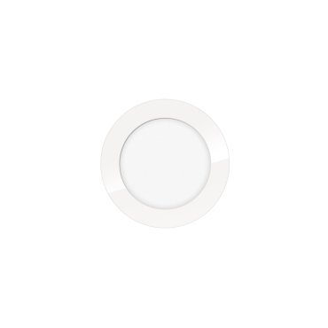 ETH Anne Round - plafondlamp - Ø 17 x 2,7 cm - 3 stappen dimbaar - 10W LED incl. - IP44 - wit