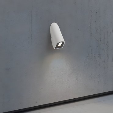 Nova Luce Soren - buiten wandverlichting - 4 x 9,7 x 5,8 cm - 3W LED incl. - IP65 - zandwit
