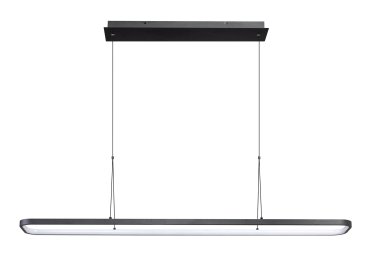 ETH Avenue - hanglamp - 120 x 20 x 200 cm - 36W LED incl. - zwart
