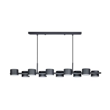 ETH Prince - hanglamp - 114 x 26 x 112 cm - zwart