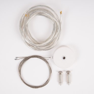 Lichtkoning - Ophangset voor lichtkoning linear - 200 cm - wit