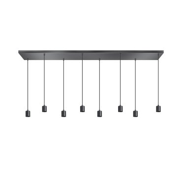 ETH Origin - hanglamp - 160 x 30 x 200 cm - zwart