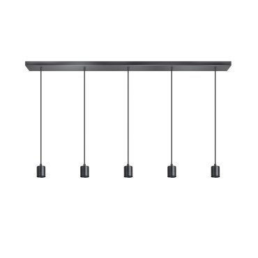 ETH Origin - hanglamp - 120 x 10 x 200 cm - zwart