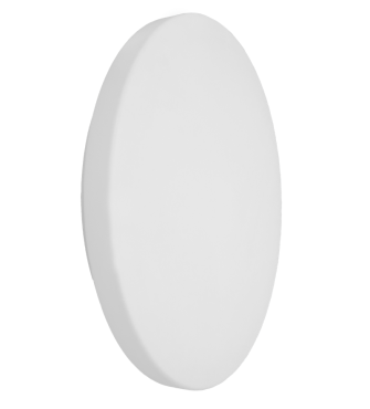 Century Italia Blanca Slim - wand- en plafondlamp - Ø 24,5 x 5,5 cm - 14W LED incl. - wit