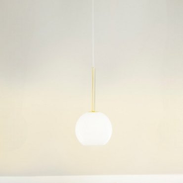 Nordlux Franca 13 - hanglamp - Ø 13 x 27,5 cm - messing