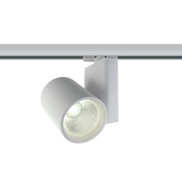 ONE Light COB Track Spot - rail spot met COB LED - 3-fase railsysteem - Ø 10 x 14 cm - 42W LED incl. - wit - witte lichtkleur