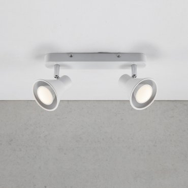 Nordlux Eik 9 - opbouwspot 2L - 28,5 x 8,6 cm - wit