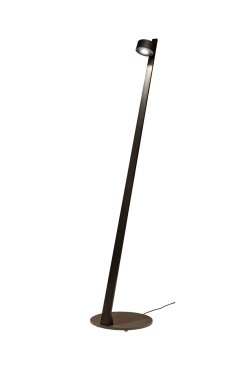 Artdelight Omega - vloerlamp - Ø 30 x 146,3 cm - 3 stappen dimmer - 7W LED incl. - zwart
