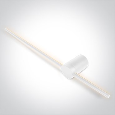 ONE Light Decorative - wandverlichting - 90 x 7 x 11 cm -  15W LED incl. - wit