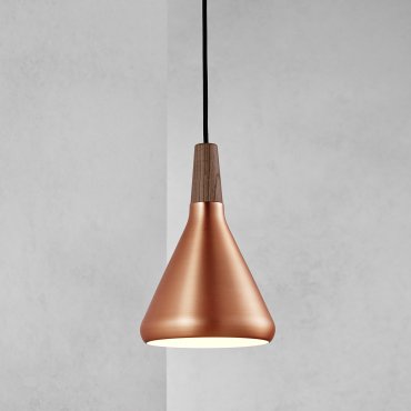 Design for the People Nori 18 - hanglamp - Ø 18 x 35,5 cm - koper