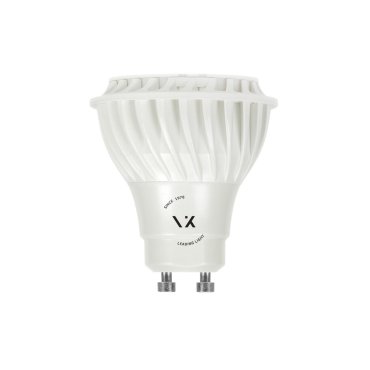 VK Lighting LED-spot 24V - Ø 5 x 5,6 cm - GU10 - 6W niet dimbaar - 3000K - wit
