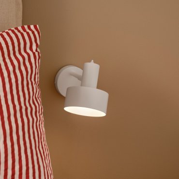 Nordlux Matis - bedlamp - Ø 12,5 x 17 x 27 cm - wit