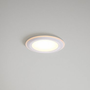 Nordlux Elkton 14 - inbouwspot - Ø 145 mm, Ø 130 mm inbouwmaat - 3 stappen Moodmaker functie - 12W dimbare LED incl. - wit