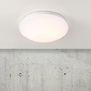 Nordlux Mani - plafondverlichting - Ø 25,5 x 9,5 cm - 12W LED incl. - wit