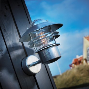 Nordlux Blokhus - buiten wandverlichting - 22 x 23 cm - IP54 - gegalvaniseerd staal